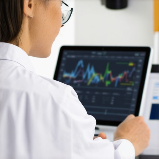 Doctor analyzing patient health data on digital devices for long-term GLP-1 treatment safety