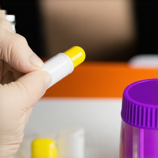 Doctor reviewing patient data and adjusting tirzepatide dosage using digital tools.