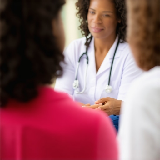 Healthcare professional discussing tailored weight loss plans with diverse patients