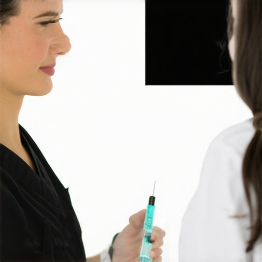Doctor consulting with patient about long-term injectable weight loss plan