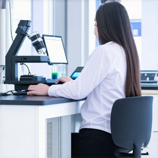 Advanced Biomarker Analysis for Personalized Weight Loss Laboratory equipment showing genomics and metabolomics analysis for personalized medicine