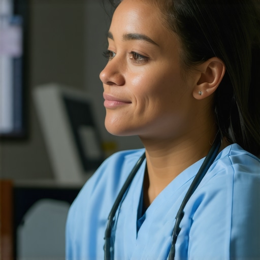 Healthcare professional analyzing genetic data for tailored Semaglutide treatment.