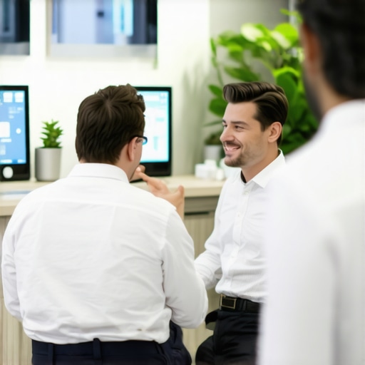 Future of Weight Loss Treatments A modern clinic with digital health tools and patients exploring injectable weight loss options