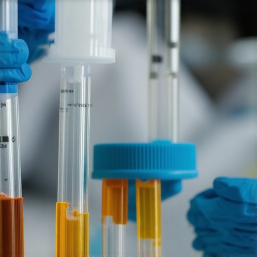 Pharmaceutical Research on Weight Loss Drugs Scientists working in a lab developing GLP-1 based medications.